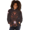 BigProStore African American Hoodies Cute African American Woman All Over Print Womens Hooded Sweatshirt African Fashion Styles BPS91930 Hoodie