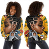 BigProStore African American Hoodies Pretty African American Female All Over Print Womens Hooded Sweatshirt Modern Afrocentric Clothing BPS27397 S Hoodie