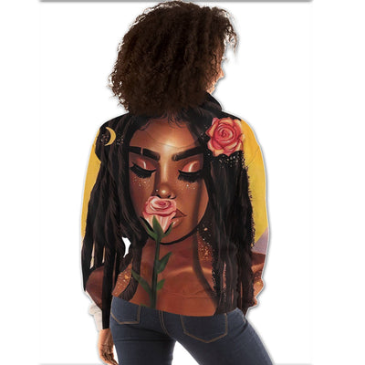 BigProStore African American Hoodies Pretty African American Female Black History Clothing Hoodie