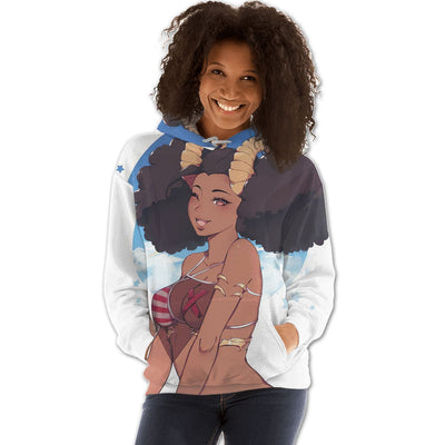 BigProStore African American Hoodies Pretty Afro American Woman African Print Clothing Hoodie