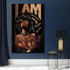 BigProStore African American Posters And Prints Power Black Woman Afro Wall Art 12" x 18" Poster