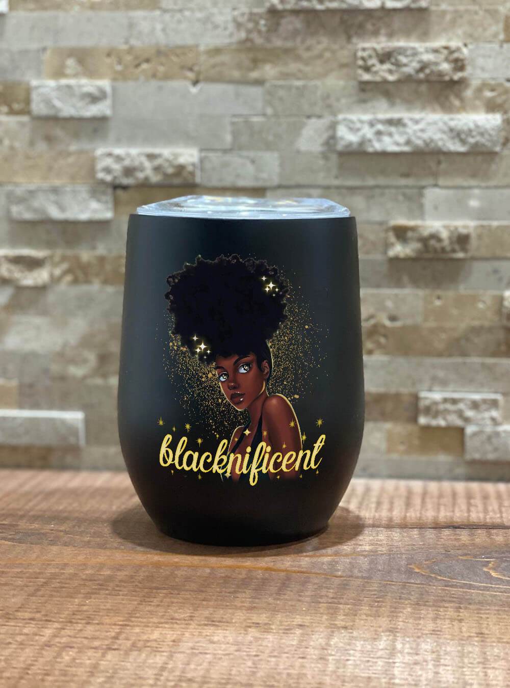 Adult Sippy Cup - Black Ceramic tumbler travel mug JTM – JTM VINTAGE