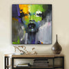 BigProStore African Canvas Art Pretty African American Female Black History Canvas Art Afrocentric Decorating Ideas BPS11212 24" x 24" x 0.75" Square Canvas