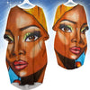 BigProStore African Fashion Dresses Beautiful Melanin Poppin Girl Long Sleeve Pocket Dress Afrocentric Dress Styles BPS48433 S (4-6 US)(8 UK) Women Dress
