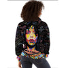 BigProStore African Hoodie Pretty Afro American Girl Afrocentric Clothing Hoodie