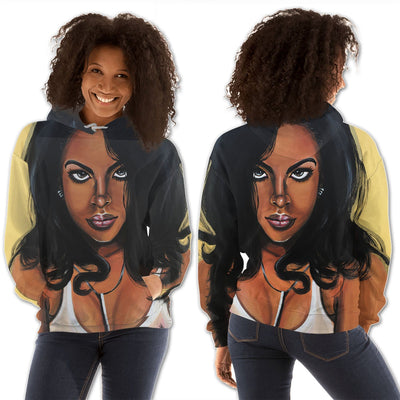 BigProStore African Hoodie Pretty Black American Girl African Print Styles 3D Printed Hoodie / S Hoodie