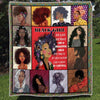 BigProStore African Quilts She Is Beautiful Bold Black Girl Quilt Beautiful Black Girl Magic Black History Month Gift Idea Quilt