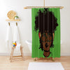 BigProStore Afro Lady Beautiful Black Woman Shower Curtain African Themed Bathroom Decor Accessories GE999 Small (165x180cm | 65x72in) Shower Curtain