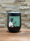 BigProStore Afrocentric Tumbler Design This Is America Pro Black Stainless Steel Wine Tumbler Mug Black History Gift Ideas BPS5784 Wine Tumbler