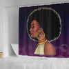 BigProStore Awesome Beautiful Black Queen Shower Curtains African American Afro Bathroom Decor BPS066 Small (165x180cm | 65x72in) Shower Curtain
