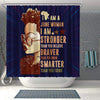BigProStore Awesome I Am A June Woman Afro Girl Afrocentric Shower Curtains Afrocentric Bathroom Decor BPS127 Shower Curtain
