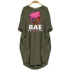 Best Auntie Ever Shirt BAE Dress for Black Woman