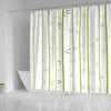 BigProStore Green Bamboo Bathroom Sets Fantastic Bamboo Style Shower Curtain Small Bathroom Decor Ideas Shower Curtain