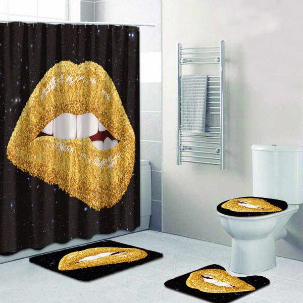 Where To Buy Trendy Gold Glitter Toilet Seat