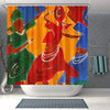 BigProStore Beautiful African American Black Art Shower Curtain Melanin Afro Woman Bathroom Designs BPS0179 Small (165x180cm | 65x72in) Shower Curtain