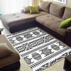 BigProStore Beautiful African American Rug Graphic Afrocentric Seamless Pattern African Style Floor Rugs African Living Room Decor BPS3314 Small (26x60in | 91x152cm) Foldable Rug