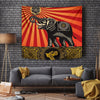 BigProStore Afrocentric Tapestry Wall Hanging Cute Afro American Woman Inspired Animals Wall Decor Sets Tapestry / S (51"x60" / 130x150cm) Tapestry