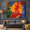 BigProStore African Tapestry Wall Hanging Beautiful African American Woman Themed Woman Modern Wall Decor Ideas Tapestry / S (51"x60" / 130x150cm) Tapestry