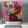 BigProStore Beautiful Afro American Shower Curtains African Girl Bathroom Decor BPS0031 Small (165x180cm | 65x72in) Shower Curtain