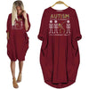 Autism Awareness Shirt Autism It's Not A Disability It's A Different Ability Women Dress