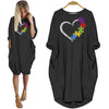 Autism Shirt Heart Love Autism Awareness Puzzle Designs Women Dress