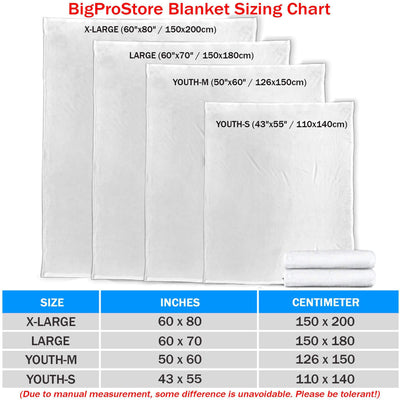 BigProStore October Girl God Designed Created Blesses Me Blanket Blanket