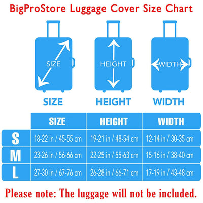 BigProStore My Roots Afro Girl Pride Travel Luggage Cover Suitcase Protector Suitcase Cover