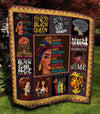 I Am August Woman Beautiful Magic Afro Girl Quilt