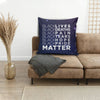 BigProStore African Print Pillows Black Lives Deaths Pain Tears Hope Pride Matter Square Throw Pillow African Themed Throw Pillows 12" x 12" Throw Pillows