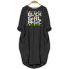 Black Girl Magic Shirt Melanin Women Summer Dress