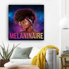 BigProStore Black History Art Beautiful Afro American Woman African Canvas Afrocentric Home Decor BPS97958 12" x 12" x 0.75" Square Canvas