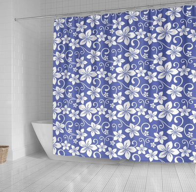 BigProStore Hawaii Shower Curtain Decor Blue Hawaii Periwinkle Shower Curtain Bathroom Accessories Hawaii Shower Curtain