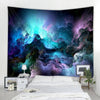 BigProStore Wonderful Tapestry Blue Nebula Medieval Europe Divination Tapestry Wall Hanging Tarot Tapestry / S (51"x60" / 130x150cm) Tarot Tapestry