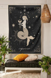 BigProStore Astrology Tapestry Capricorn Hand Made Wall Hanging Tapestries Tarot Tapestry
