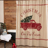 BigProStore Christmas Shower Curtain Christmas Tree Polyester Shower Curtain Waterproof Bathroom Curtain 3 Sizes Christmas Shower Curtain / Small (165x180cm | 65x72in) Christmas Shower Curtain