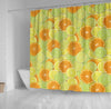 BigProStore Lemon Bath Curtain Citrus Benefits Shower Curtain Bathroom Accessories Lemon Shower Curtain