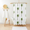 BigProStore Areca Palm Shower Curtain Classic Palm Tree Polyester Waterproof Bathroom Accessories 3 Sizes Palm Tree Shower Curtain / Small (165x180cm | 65x72in) Palm Tree Shower Curtain