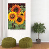 BigProStore Sunflower Canvas Claude Monet Sunflower Inspired Home Decor Canvas / 32" x 48" Canvas
