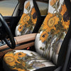 BigProStore Sunflower Seat Covers Claude Monet Sunflower Car Seat Cover Set Universal Fit (Set of 2 Car Seat Covers Car Seat Cover