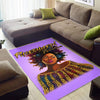 African American Phenomenal Women Purple Rug Gifts