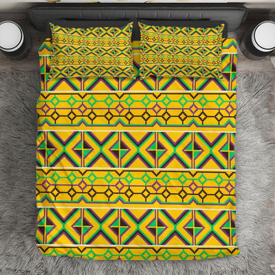 BigProStore African Bedding Sets Colorful Afro American Afrocentric Art African Print Duvet Cover Sets Bedding Sets / TWIN SIZE (68"x86" / 172x220cm) Bedding Sets