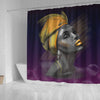 BigProStore Cool Beautiful Melanin Woman Black African American Shower Curtains African Bathroom Decor BPS069 Small (165x180cm | 65x72in) Shower Curtain