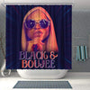 BigProStore Cool Black And Boujee Fashion Girl African American Print Shower Curtains Afro Bathroom Accessories BPS071 Shower Curtain