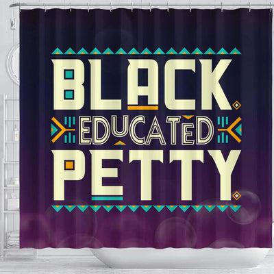 BigProStore Cool Black Educated Petty African American Bathroom Shower Curtains African Style Designs BPS074 Shower Curtain