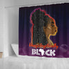 BigProStore Cool Unapologetically Black Afro Woman African American Print Shower Curtains African Bathroom Decor BPS230 Small (165x180cm | 65x72in) Shower Curtain