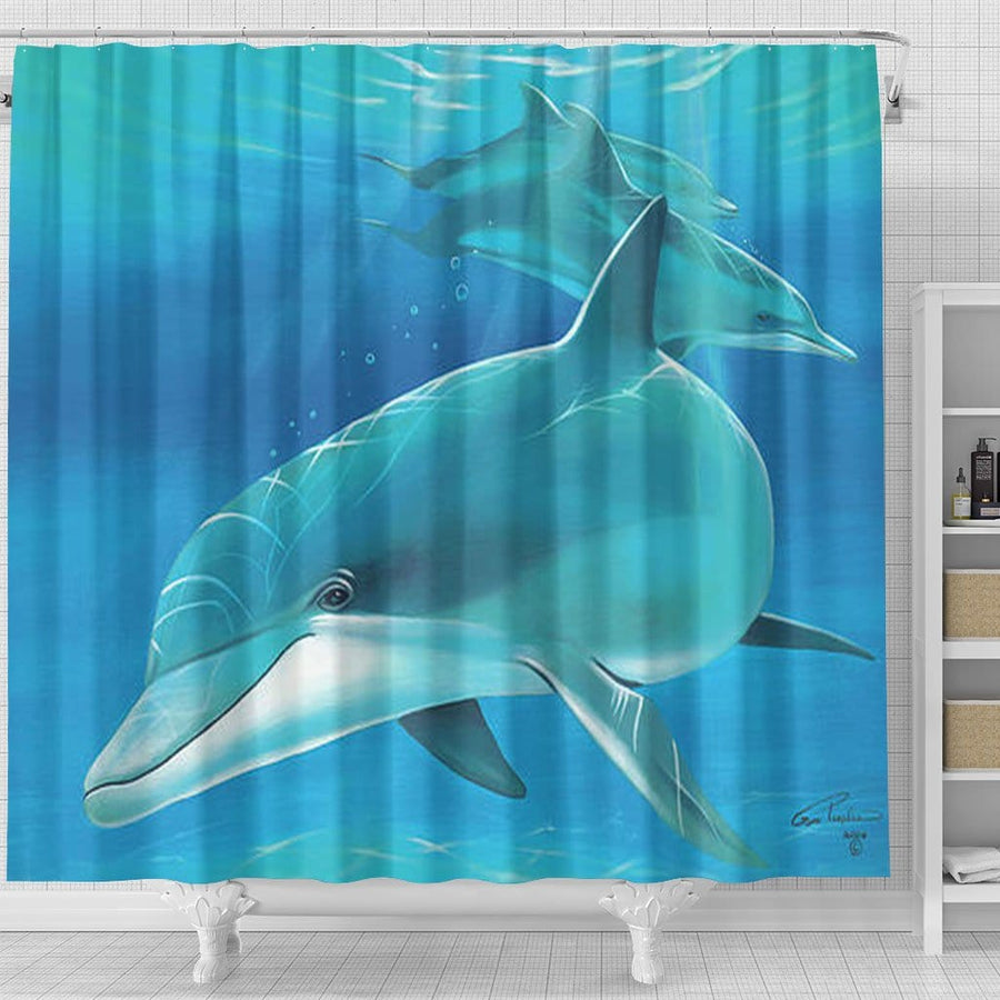 Dolphin Shower Curtains Collection - BigProStore