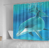 BigProStore Dolphin Shower Curtain Cruisin Geno Cute Shower Curtain Dolphin Shower Curtain