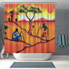 BigProStore Cute African American Art Shower Curtains African Girl Bathroom Accessories BPS0034 Small (165x180cm | 65x72in) Shower Curtain