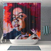 BigProStore Cute African American Art Shower Curtains Afro Woman Bathroom Decor Idea BPS0079 Small (165x180cm | 65x72in) Shower Curtain