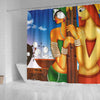 BigProStore Cute African Inspired Shower Curtains Melanin Afro Woman Bathroom Decor BPS0267 Shower Curtain